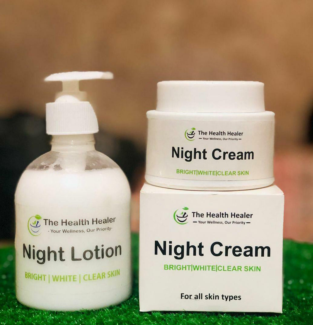2 in 1 Skincare Bundle: Night Cream & Body Lotion