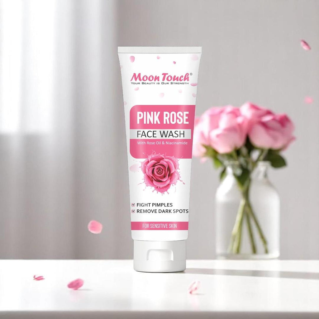 Creamy Pink Rose Face Wash 100ml