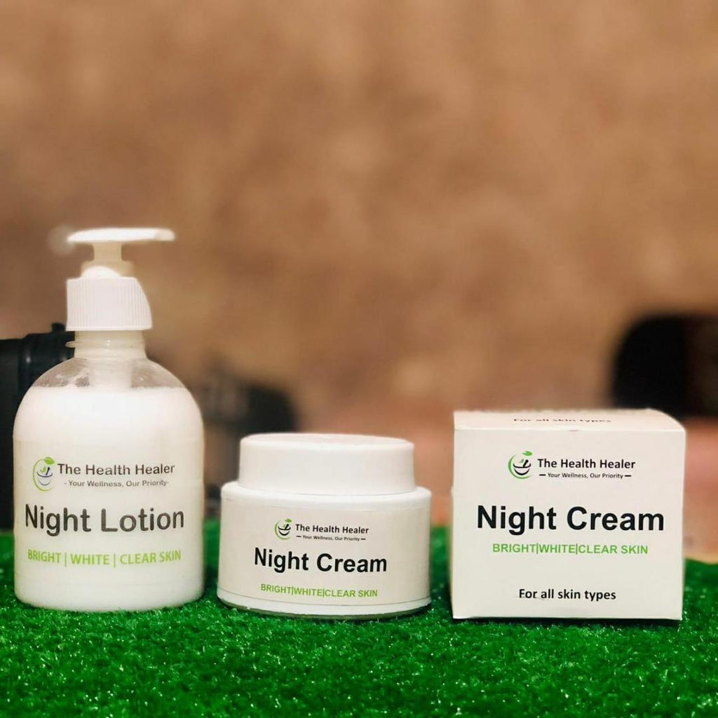 2 in 1 Skincare Bundle: Night Cream & Body Lotion